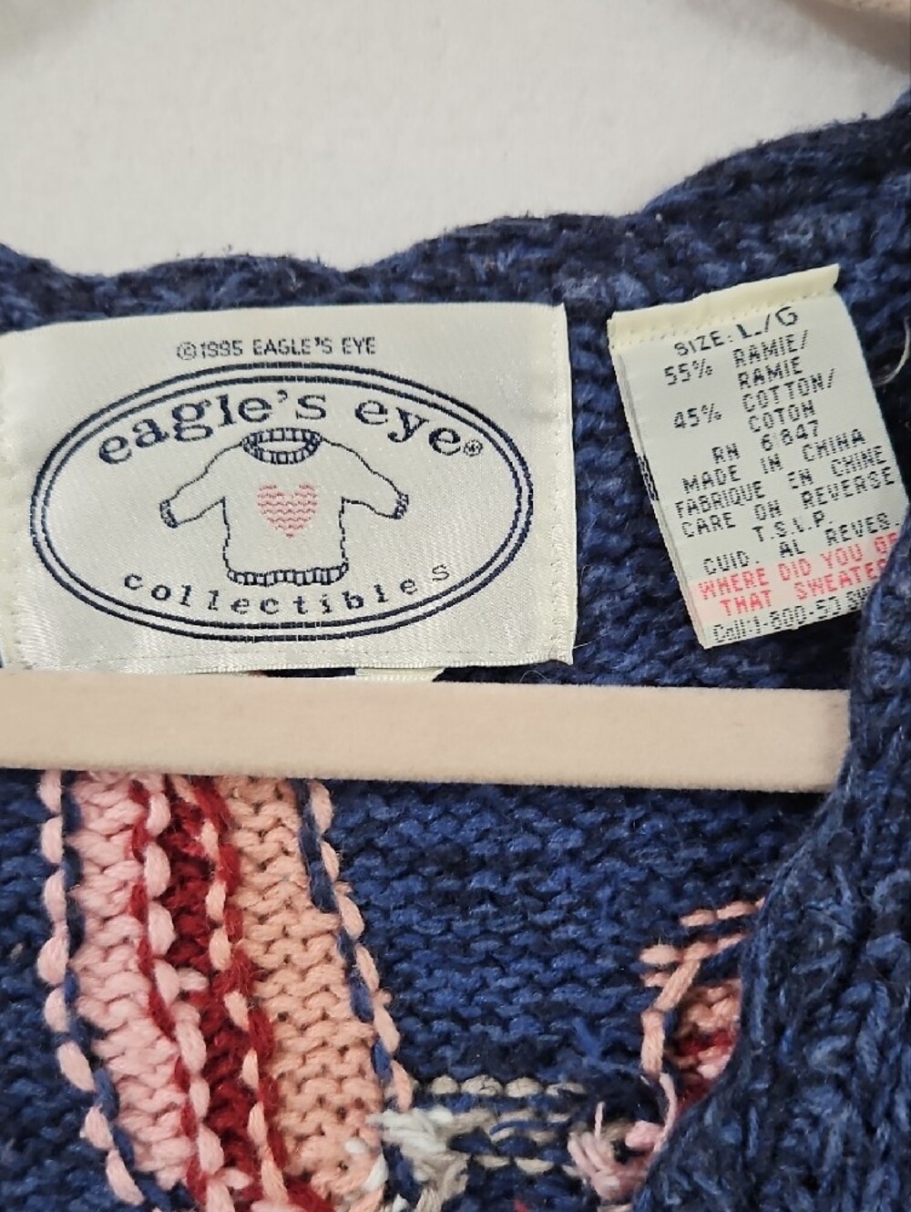 Vintage Eagle's Eye Colletibles Cardigan - Picture 2 of 9